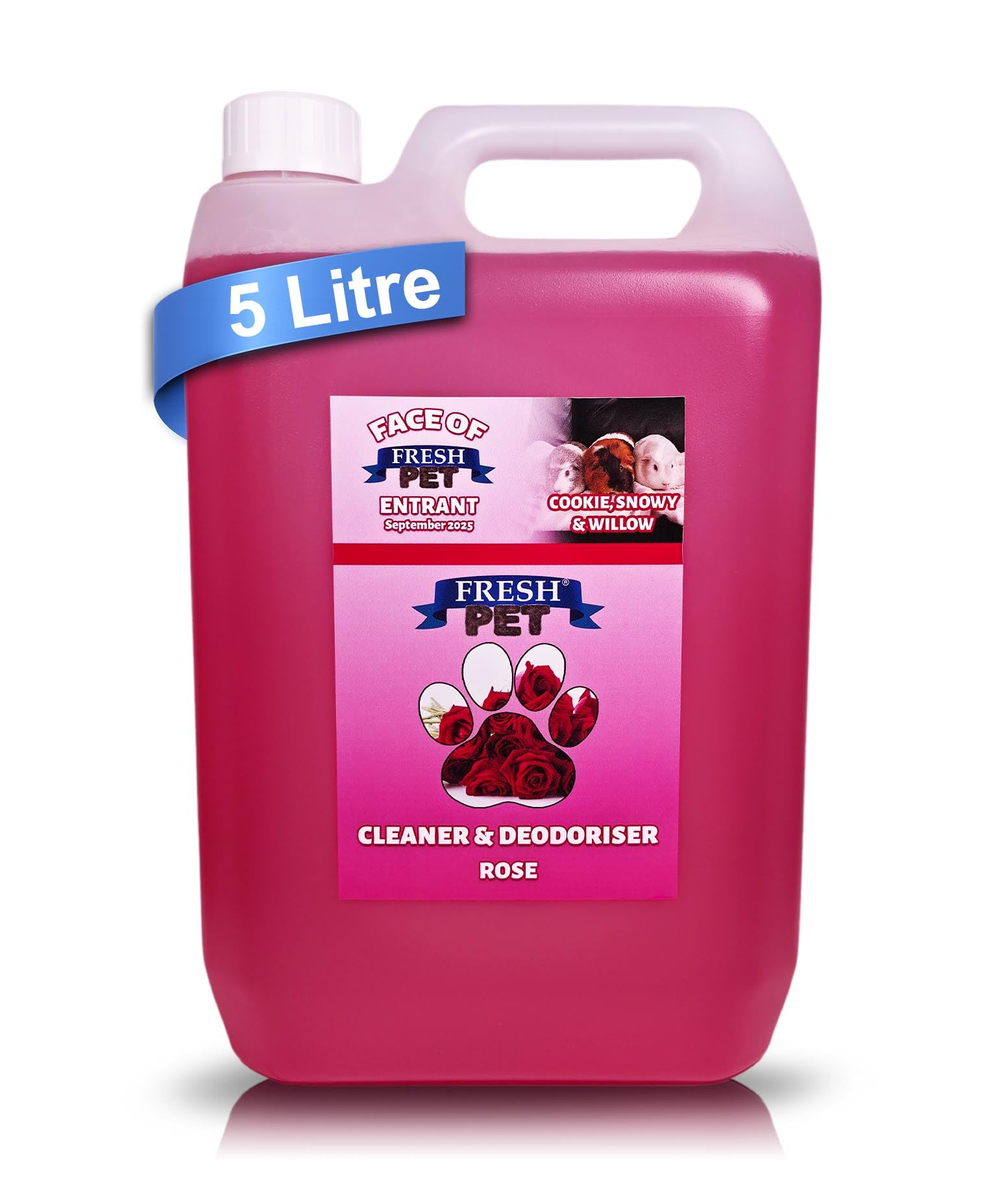 FRESH PET DISINFECTANT New Fragrance - 5L (English Rose) — image 1