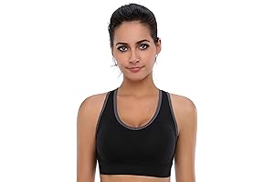 Mirity Women Racerback Sports Bras - High Impact Workout Gym Activewear Bra