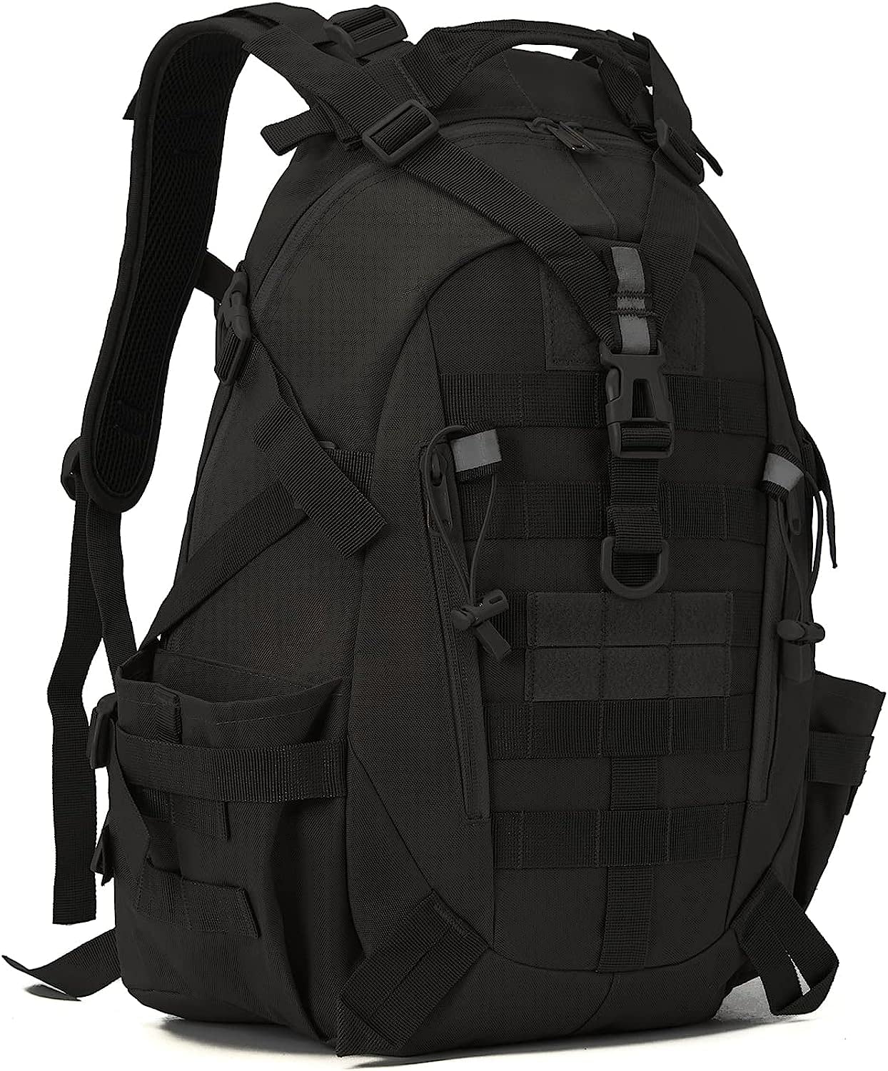 QT&QY 35L Military Tactical Backpack Large Army Rucksack Molle Bug Out Bag Assault Pack Outdoor Camping Hunting Laptop Daypack