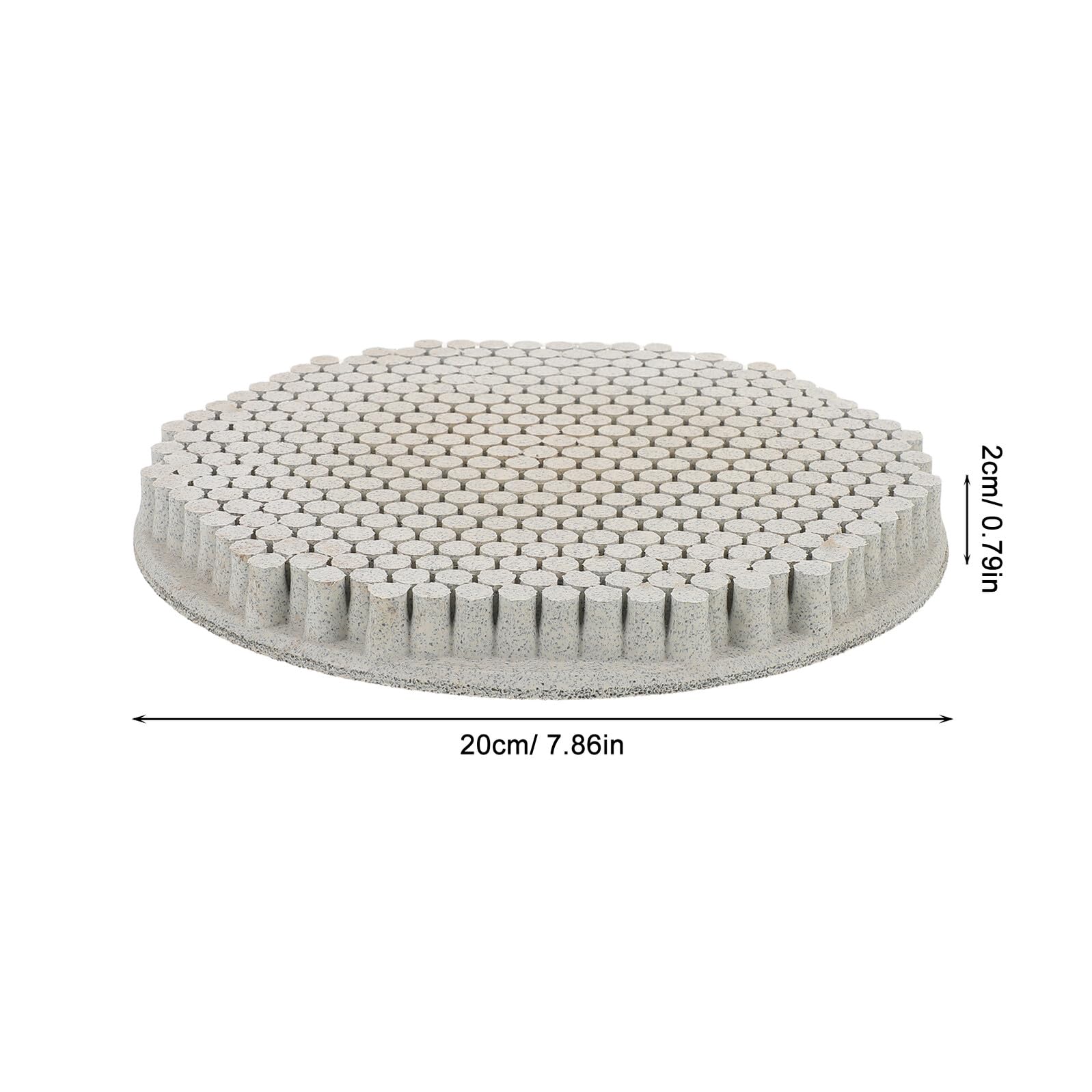 SHINEOFI segment szlifierki z podstawą ceramiczną akcesorium do młynka z podstawą ceramiczną ceramiczna tarcza szlifierska do spodu tarcza szlifierska Light Grey