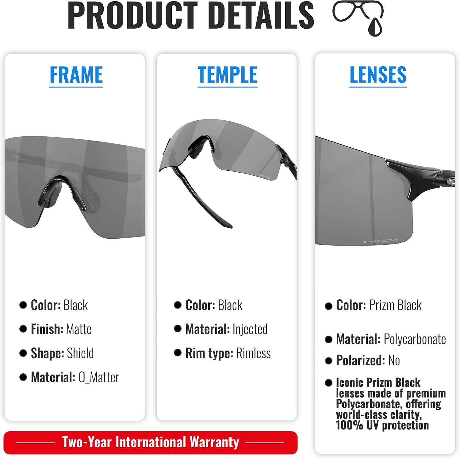 Oakley EVZERO BLADES OO9454 Shield Sunglasses With Official Eyewear Kit image 3