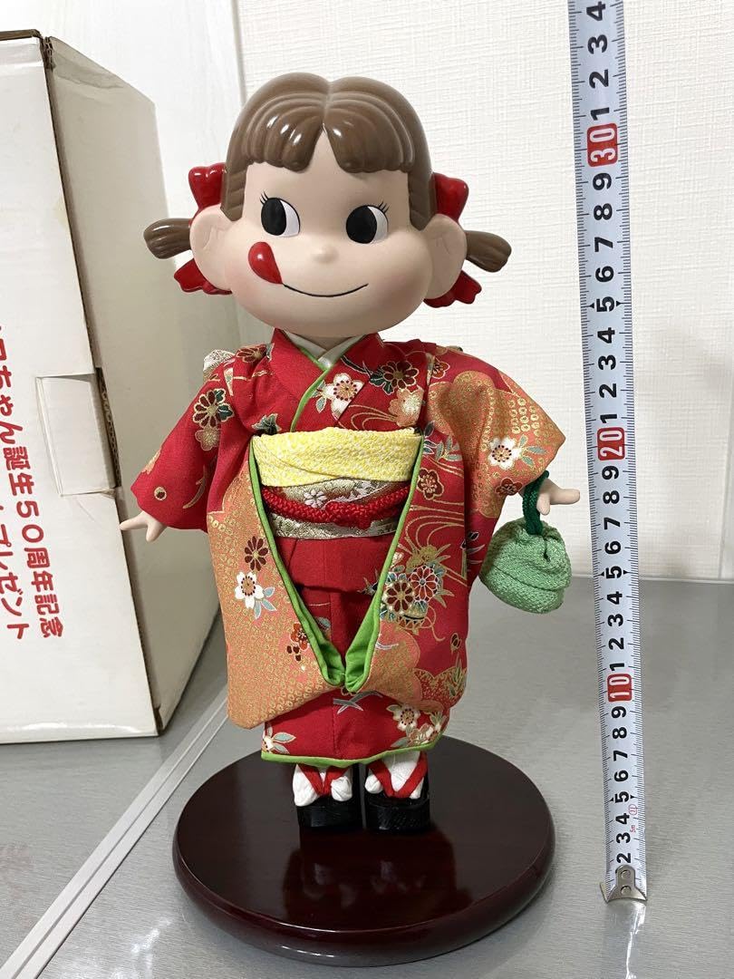 Amazon | 不二家 ペコちゃん人形 晴れ着 50周年記念 | 人形