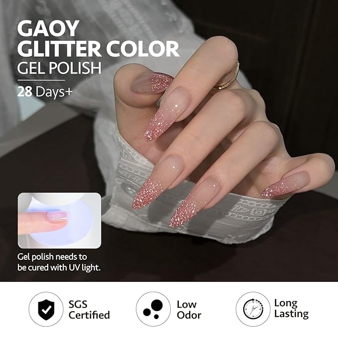 Set de Esmalte en Gel GAOY Reflectivo 6 Colores miniatura 6