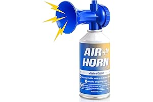 Large Air Horn 8.3 oz, Handheld Loud Air Horn Can for Boat Safety