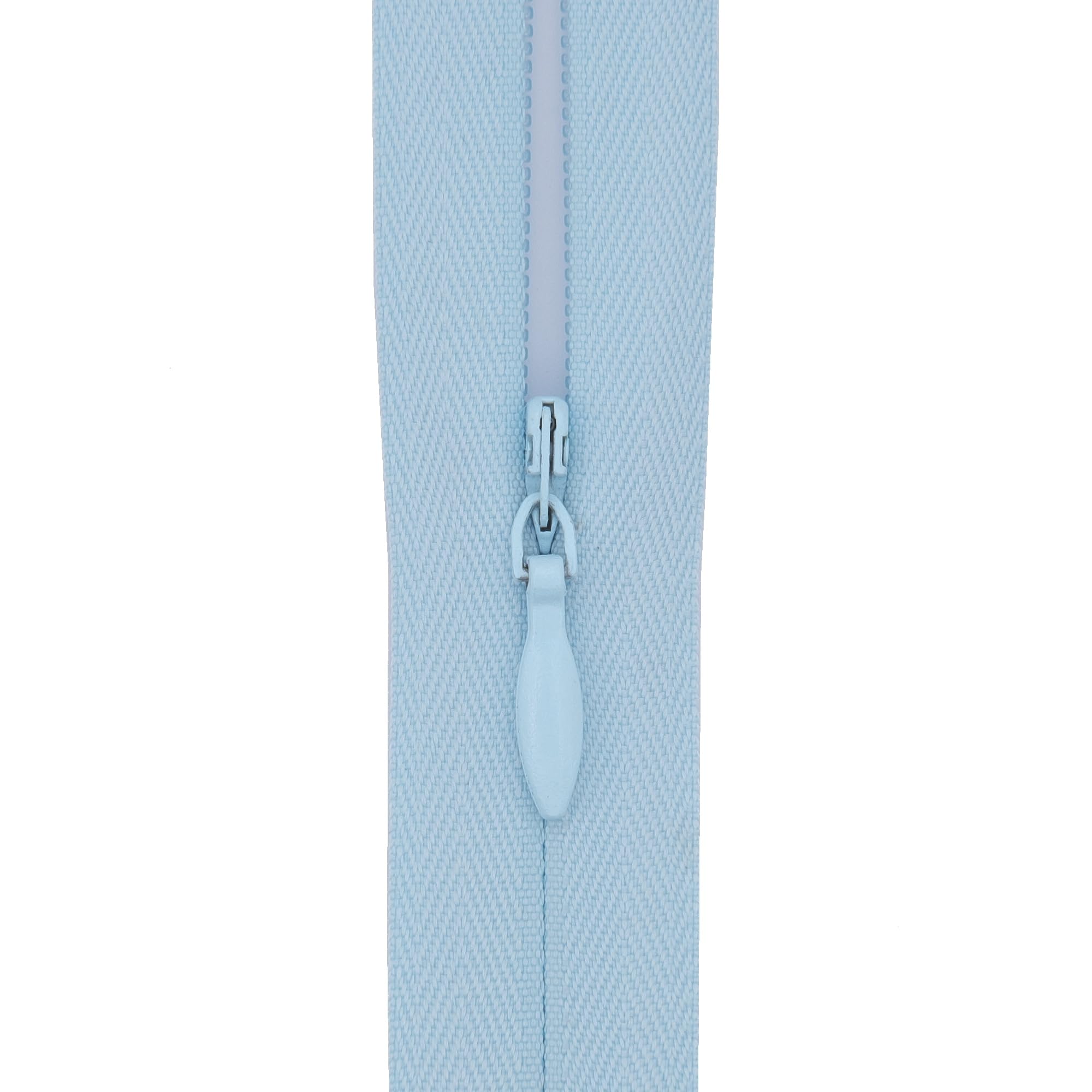 #3 Invisible Zips, 1 Pack, 18 Inch, Very Pale Baby Blue