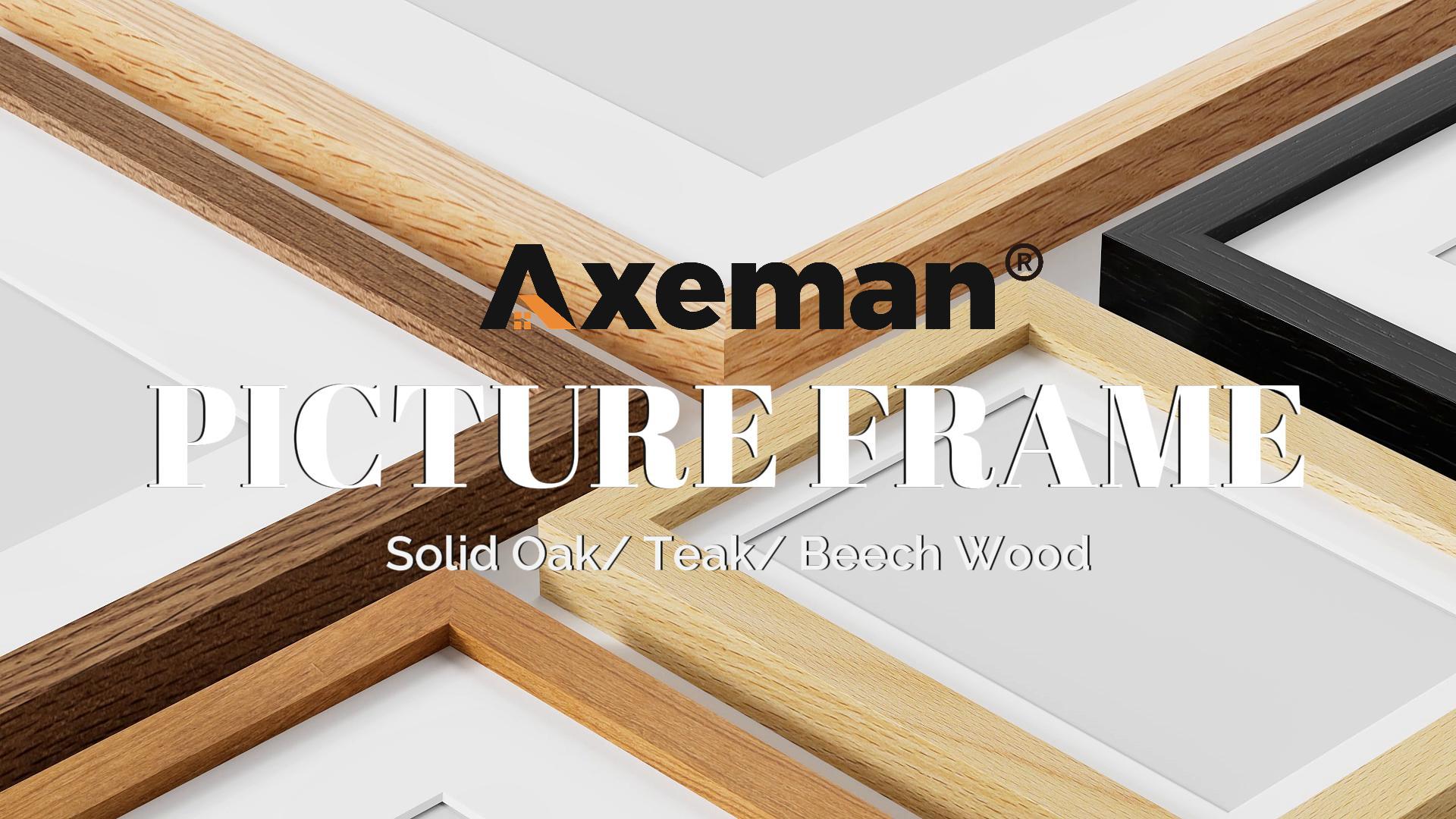 Amazon.com - Axeman 16x20 Picture Frame, Solid Oak Poster Frame