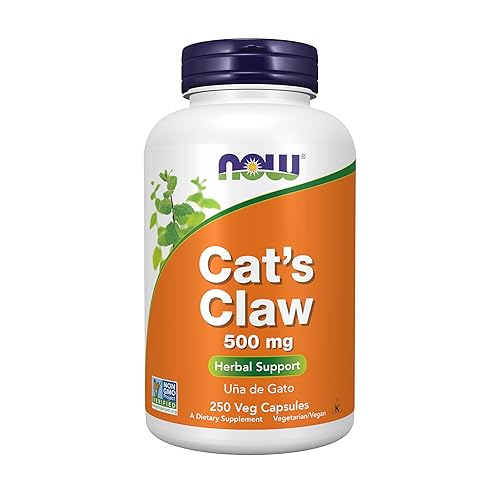 NOW Supplements, Cat's Claw 500 mg, Non-GMO Project Verified, Herbal