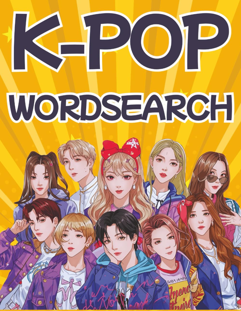 K-Pop Wordsearch: 37 Puzzles