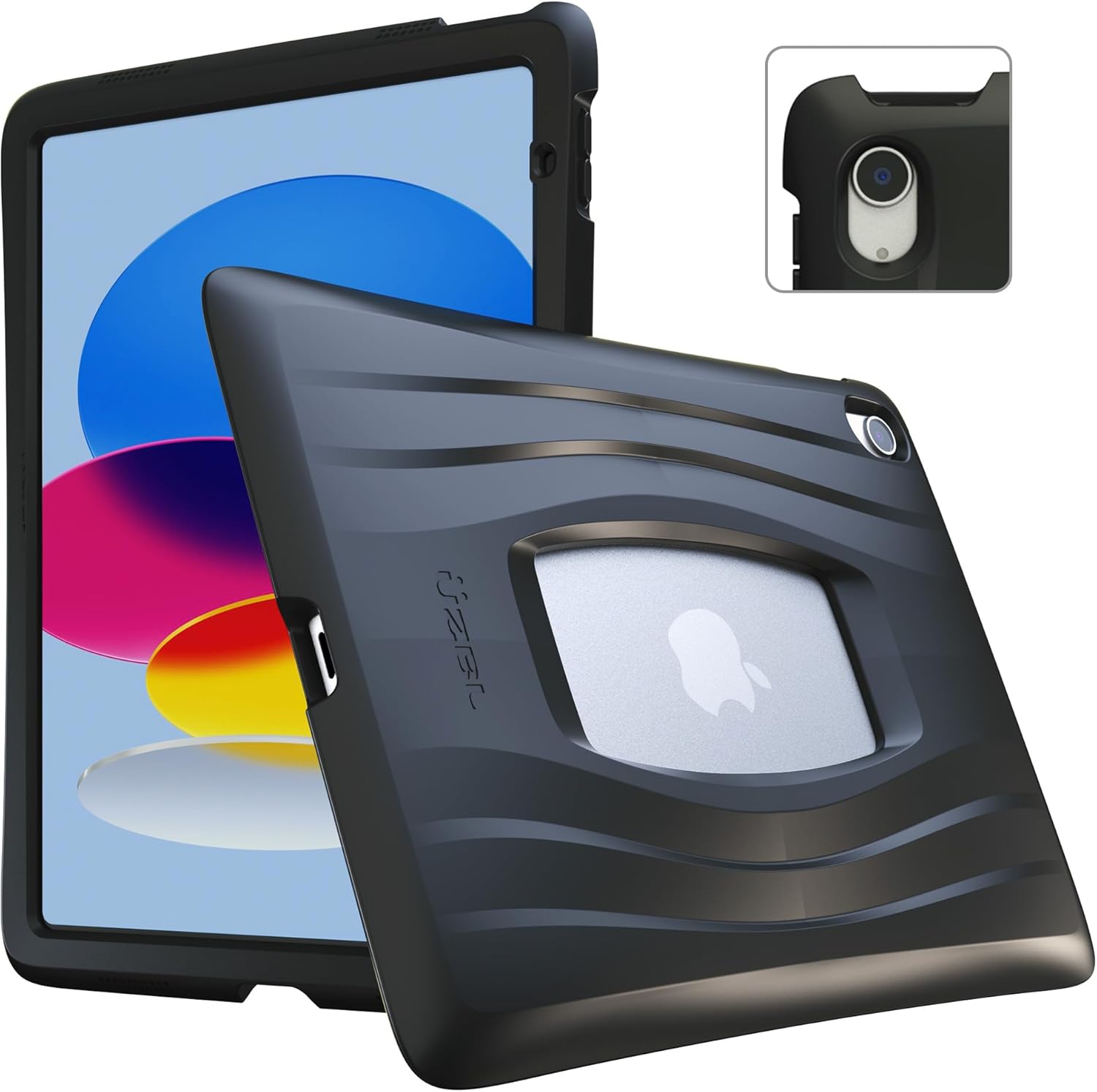 UZBL AirWave Case for 2025 iPad 11th Gen A16 & 10th Gen 2022 10.9-inch - Premium Silicone Protective Case Cover (1-Pack)
