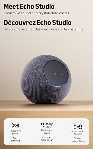 Amazon Echo Studio | Alexa Speaker | Graphite | Amazon