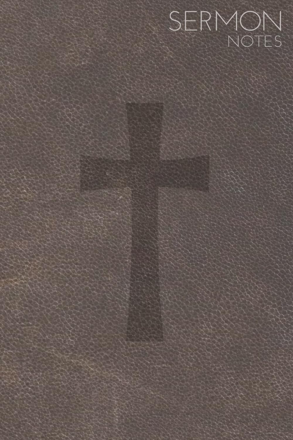 Sermon Notes Notebook for Men: 52 Week Church Sermon Journal for Note Taking, Reflection and Bible Study. Christian Gifts for men.