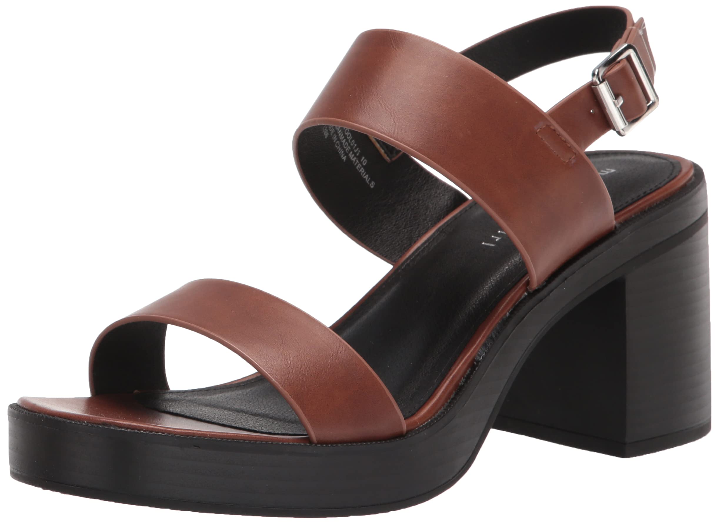 Madden Girl Women's Toola Heeled Sandal, Tan, 5.5 UK