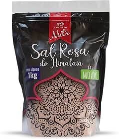 Sal Rosa do Himalaia Fino 1000g - Empório Nut's