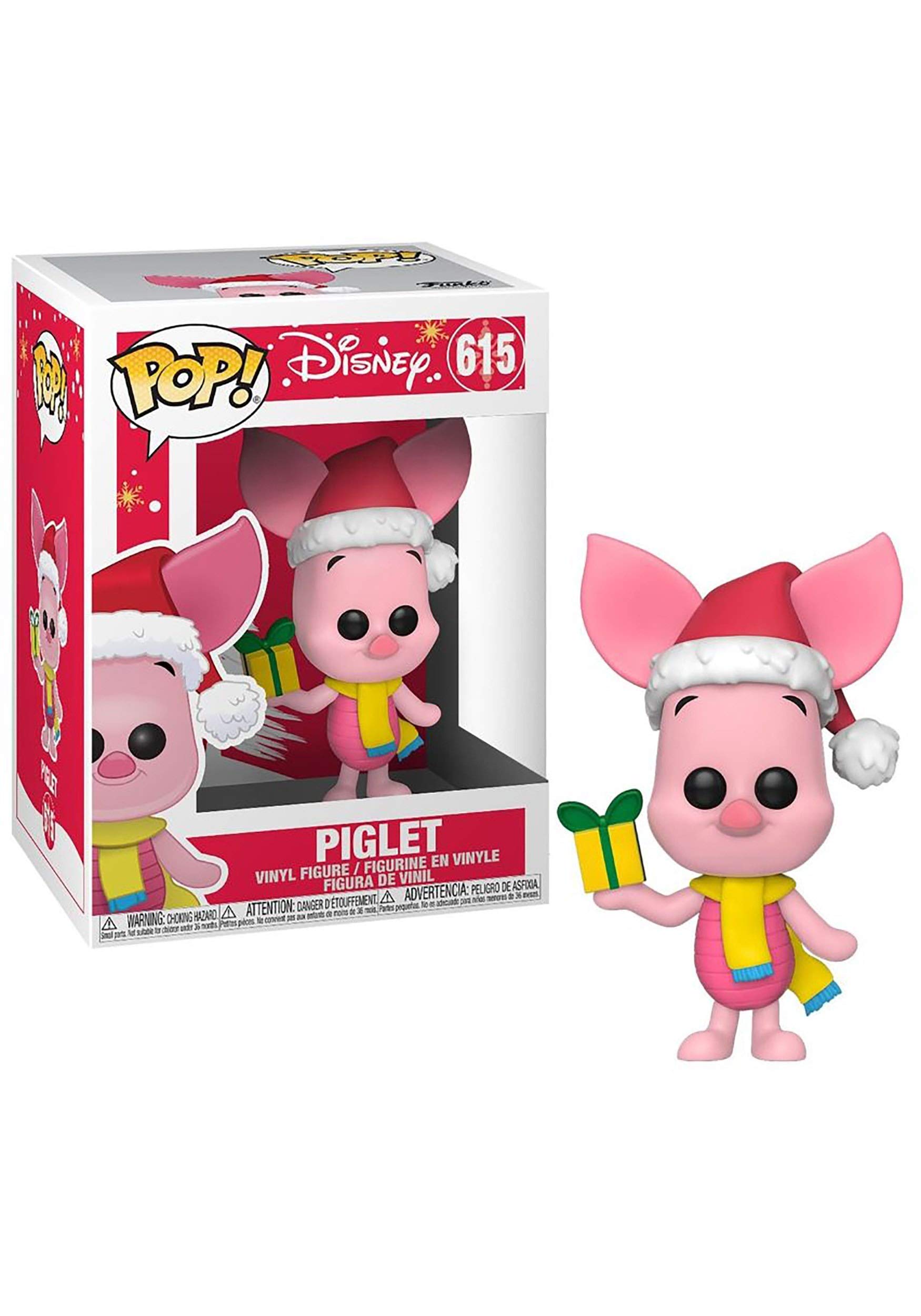 POP! Vinyl Disney: Holiday - Piglet - Winnie the Pooh - Collectable Vinyl Figure - Gift Idea - Official Merchandise - Toys for Kids & Adults - TV Fans - Model Figure for Collectors and Display