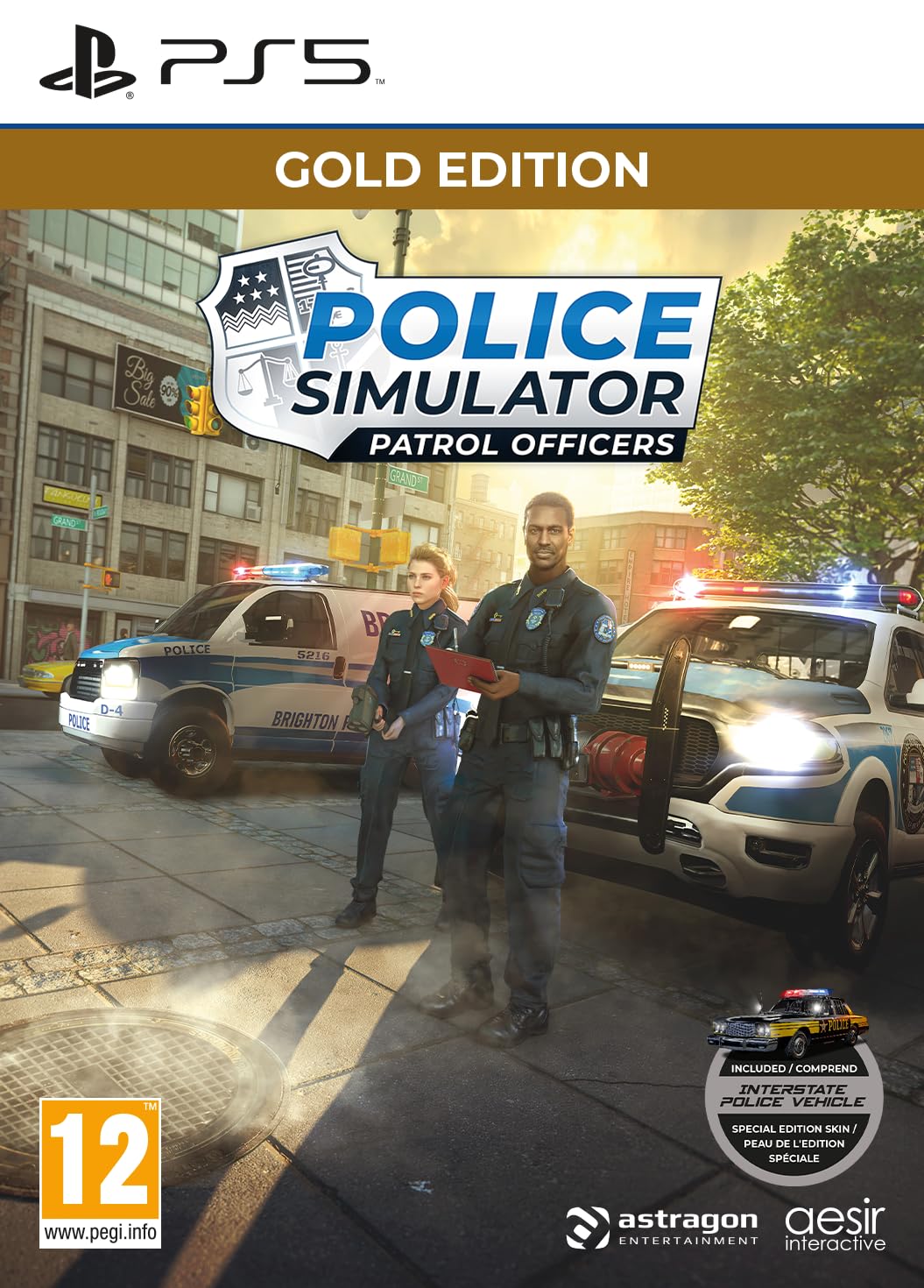 Astragon Police Simulator: Patrol Officers - Gold Edition - PS5
