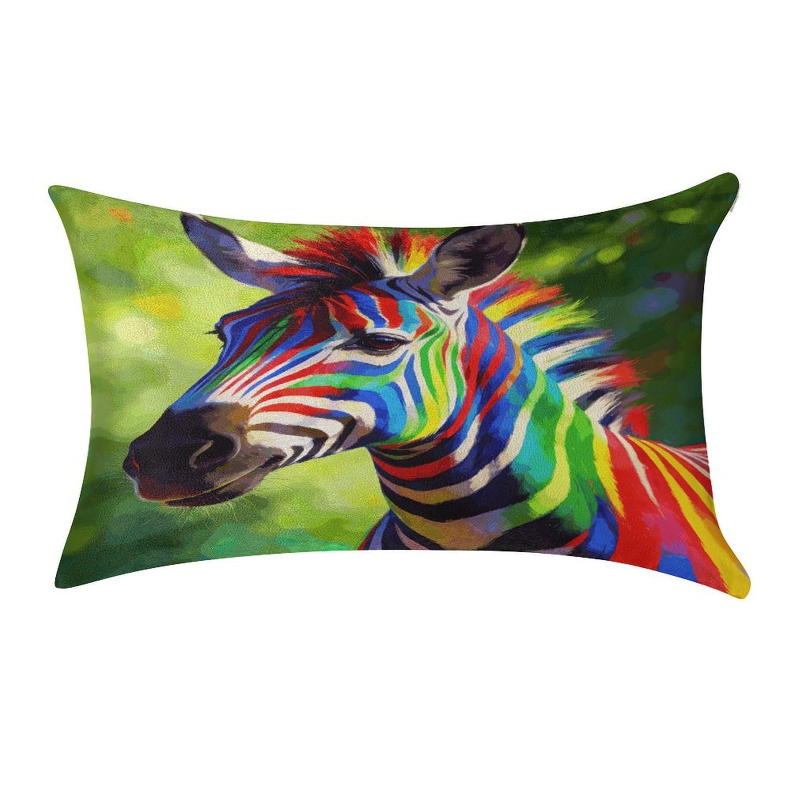 Fodpand Style Dreams In The Forest Pillowcase,Elegant Designed Home Decor,Velvet Pillowcase,Soft And Cozy,Pillow Case Cover With Hidden Zipper For Bedroom, Sofa, Couch