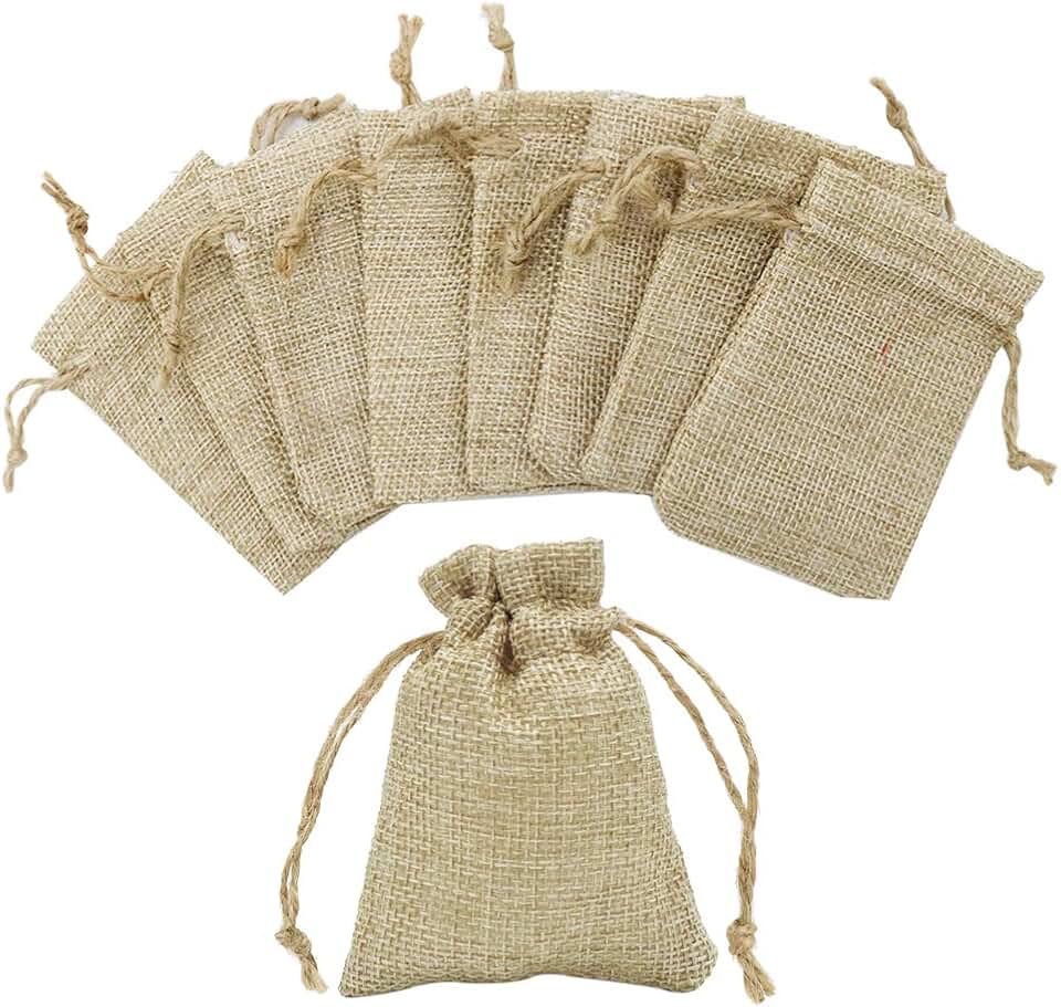 Amazon.co.uk small hessian bags