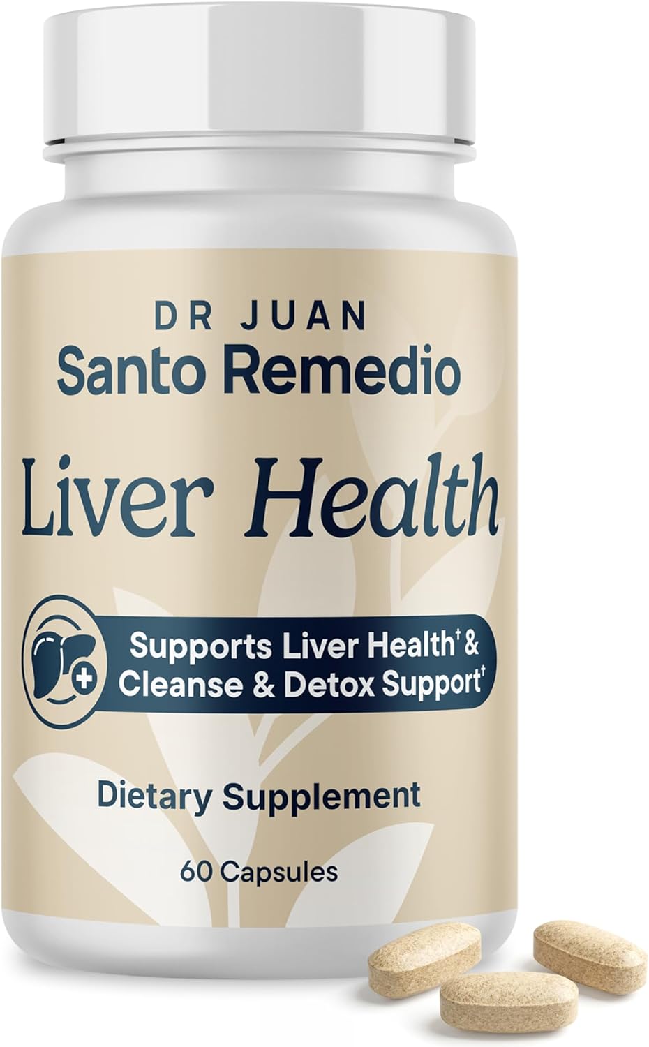 Santo Remedio Liver Health Supplement – Milk Thistle, Dandelion Root & DHM (Vine Tea) – Liver Support & Detox Cleanse – Metabolism & Liver Cell Support – 30 Servings