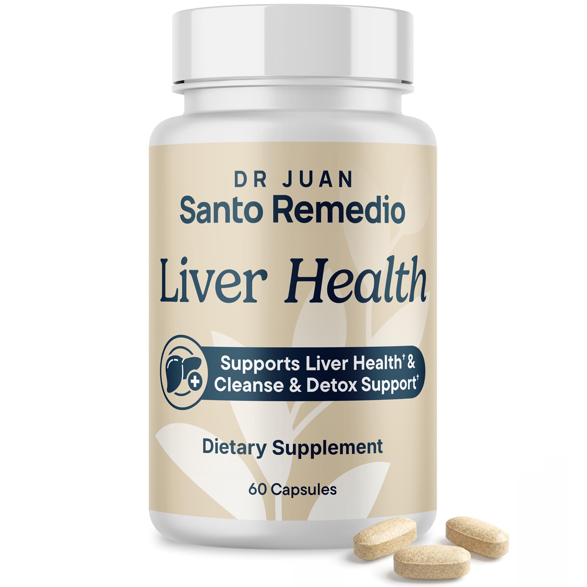 Santo Remedio Liver Support Supplement, Liver Cleanse & Detox, 30 Capsules