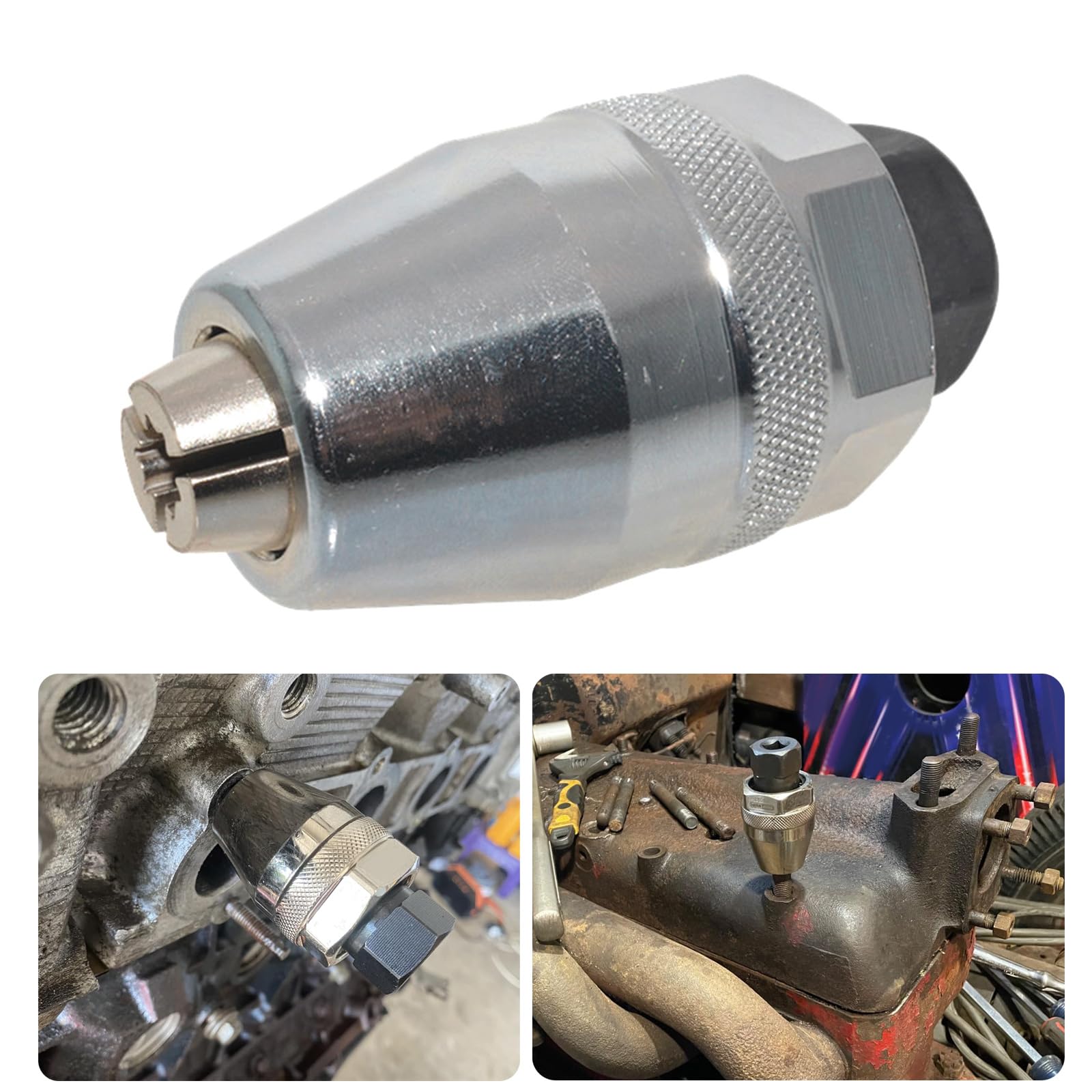 Break Bolts Extractor 3/8inch Damaged Bolts Remover Removes 1/4inch To 1/2inch Studs Hand Tool Studs Remover Accessories