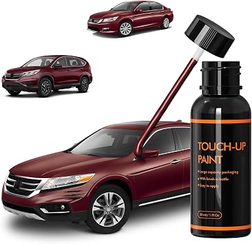 R548P Basque Red Touch Up Paint Compatible With Honda Cars