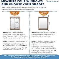 Vista 6 de BlindsAvenue - Persiana celular inalámbrica tipo panal de abeja, célula única de 1.4 cm, filtro de luz