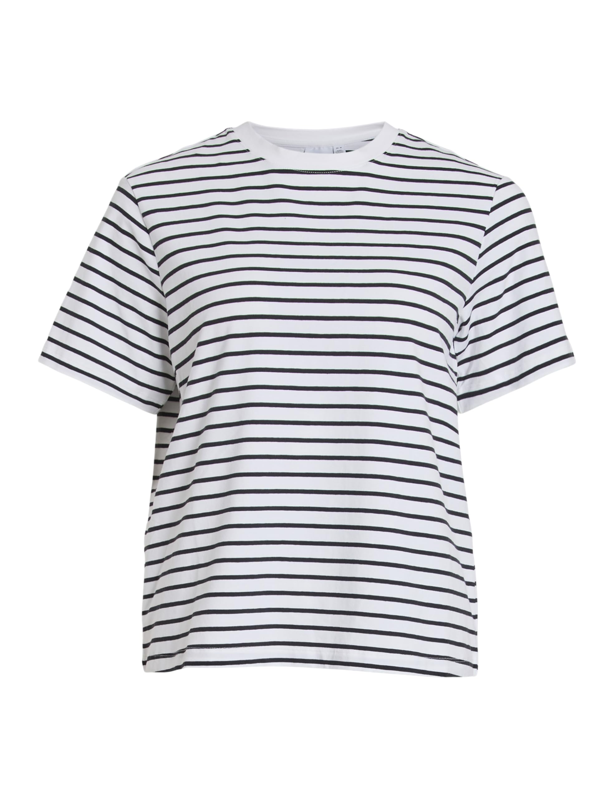 Vila Vinora S/S Yd T-Shirt - Noos, Black Beauty, XS
