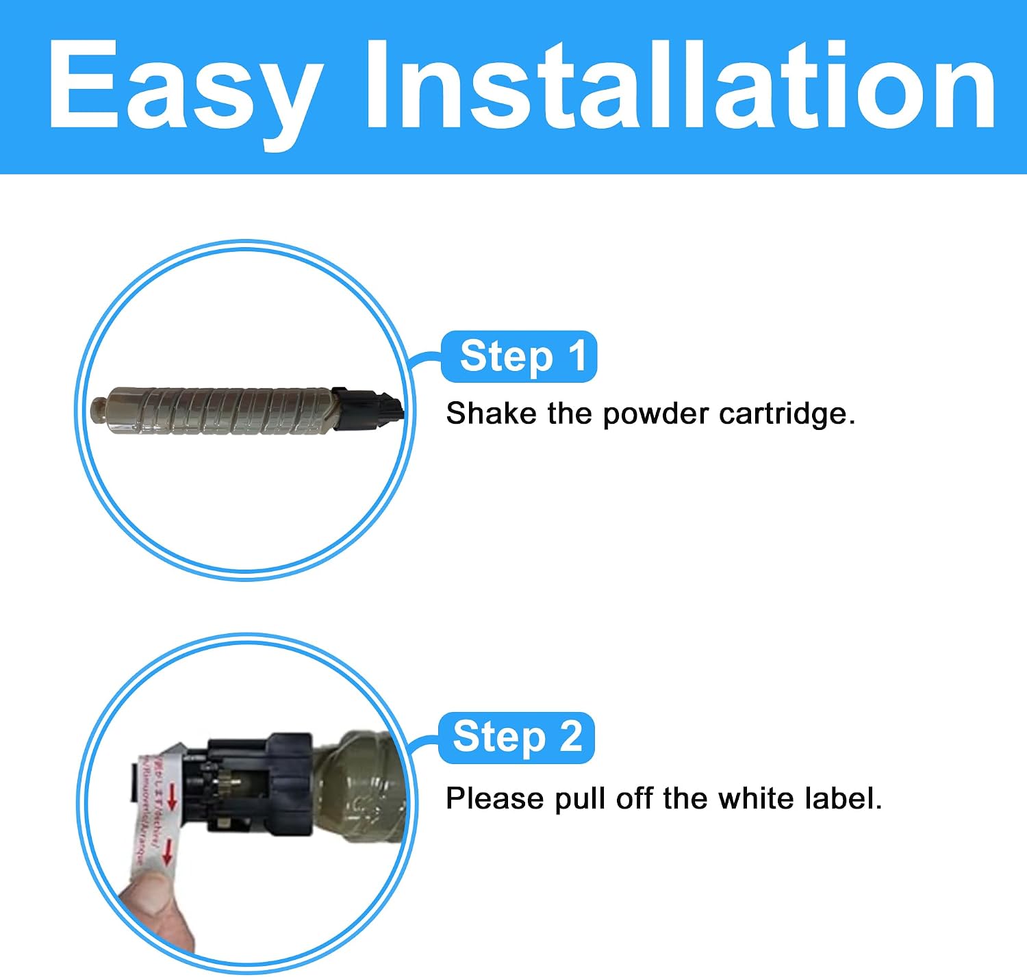 LCL MP C306 MP C406 Toner Cartridge High Yield Replacement for Ricoh 842091 842092 842093 842094 for Ricoh MP C306 C307 C406 C407 Printers for Black or Cyan or Magenta or Yellow (4-Pack)