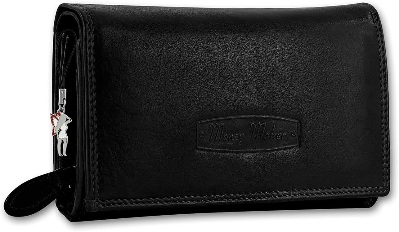 Women's Leather Purse in Horizontal Format (Available in Various Colours)