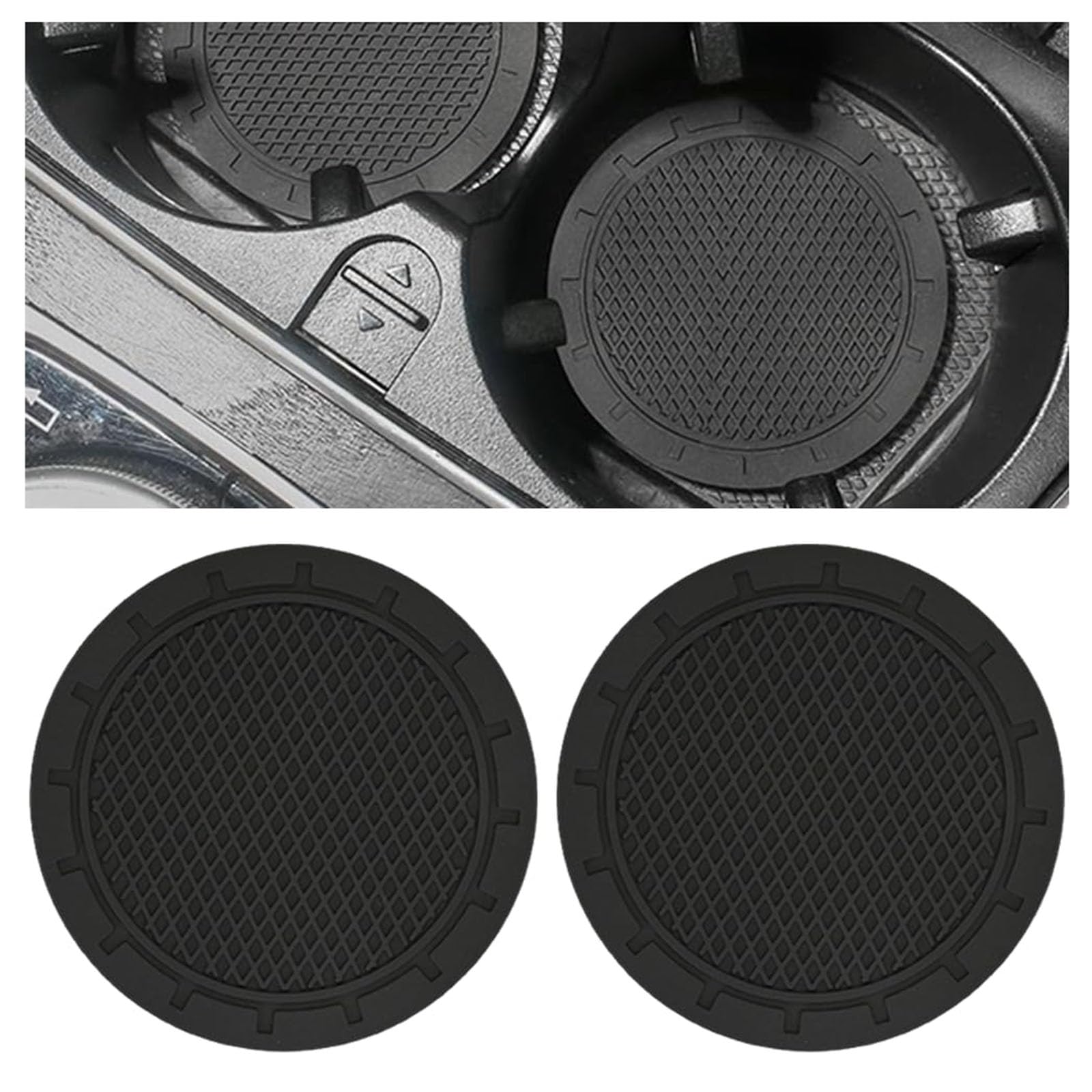 TVAMEFRTC Car Coasters, For VW Multivan T7 2021-2022 Cup Holder