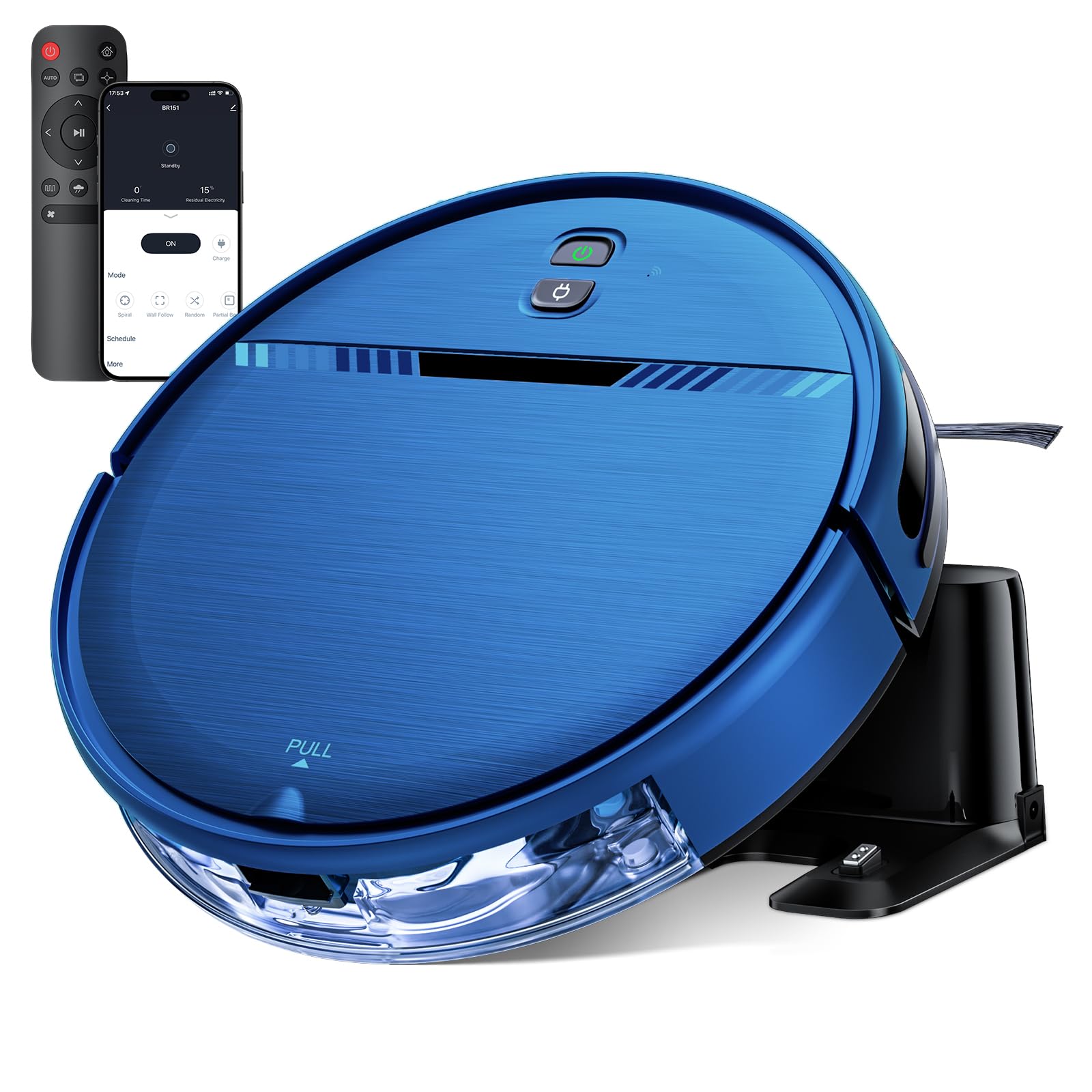 Photo 1 of iMartine Robot Vacuum LQQ - Blue