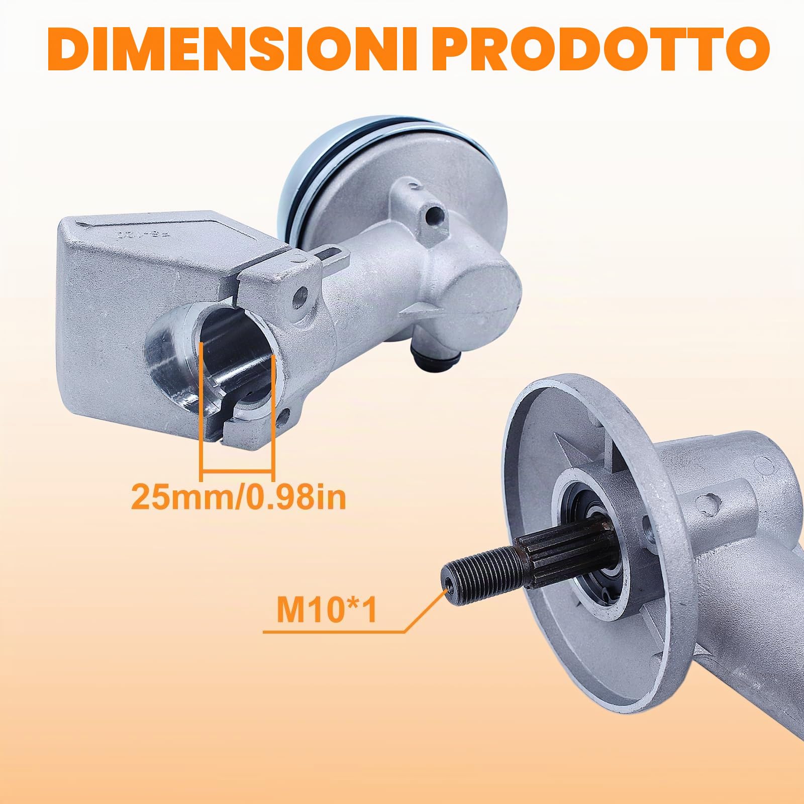 Testa del Cambio per Stihl FS120 FS130 FS200 FS250 FS90 FS100 FR130 FR220 FR350 FR450 FR480 FT100 Decespugliatore Alloggiamento Della, Sostituisce 4137 640 0100