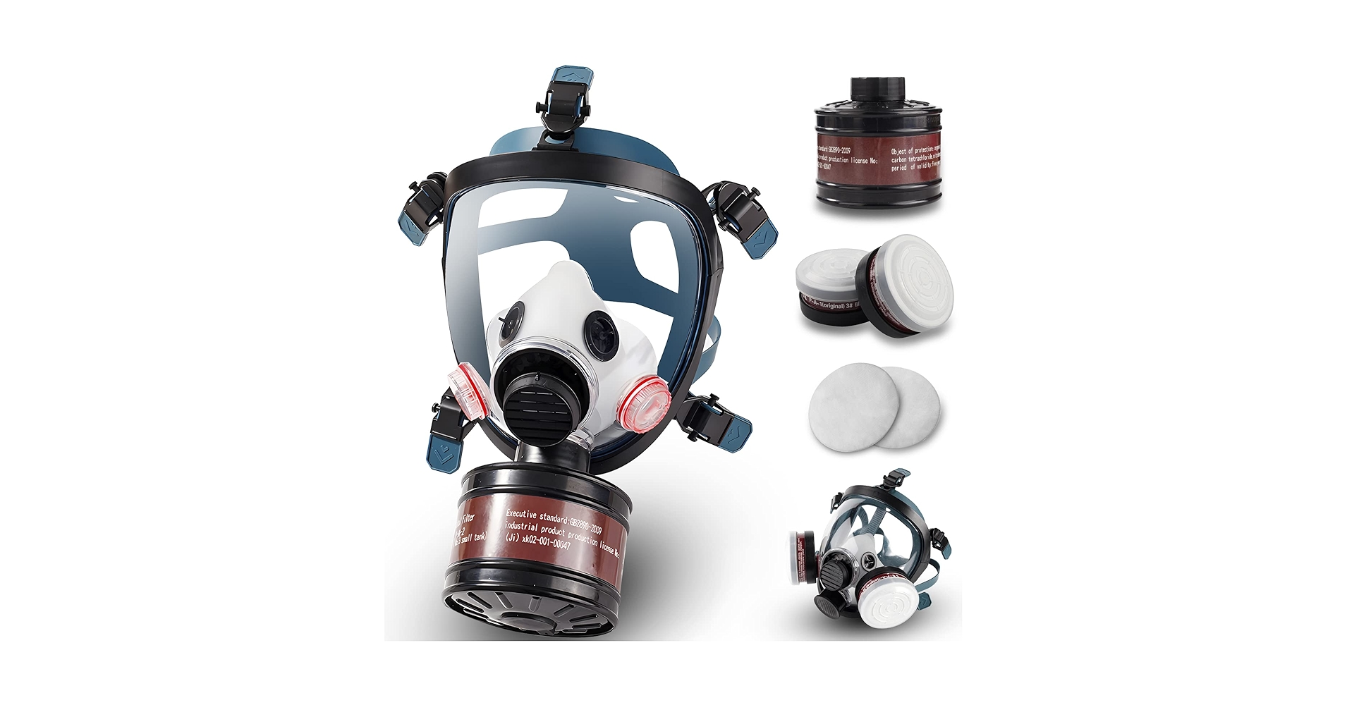 暴露/Unmask》[MMQ] US Military Surplus MSA Millenium Gas Mask Medium w/ Filter