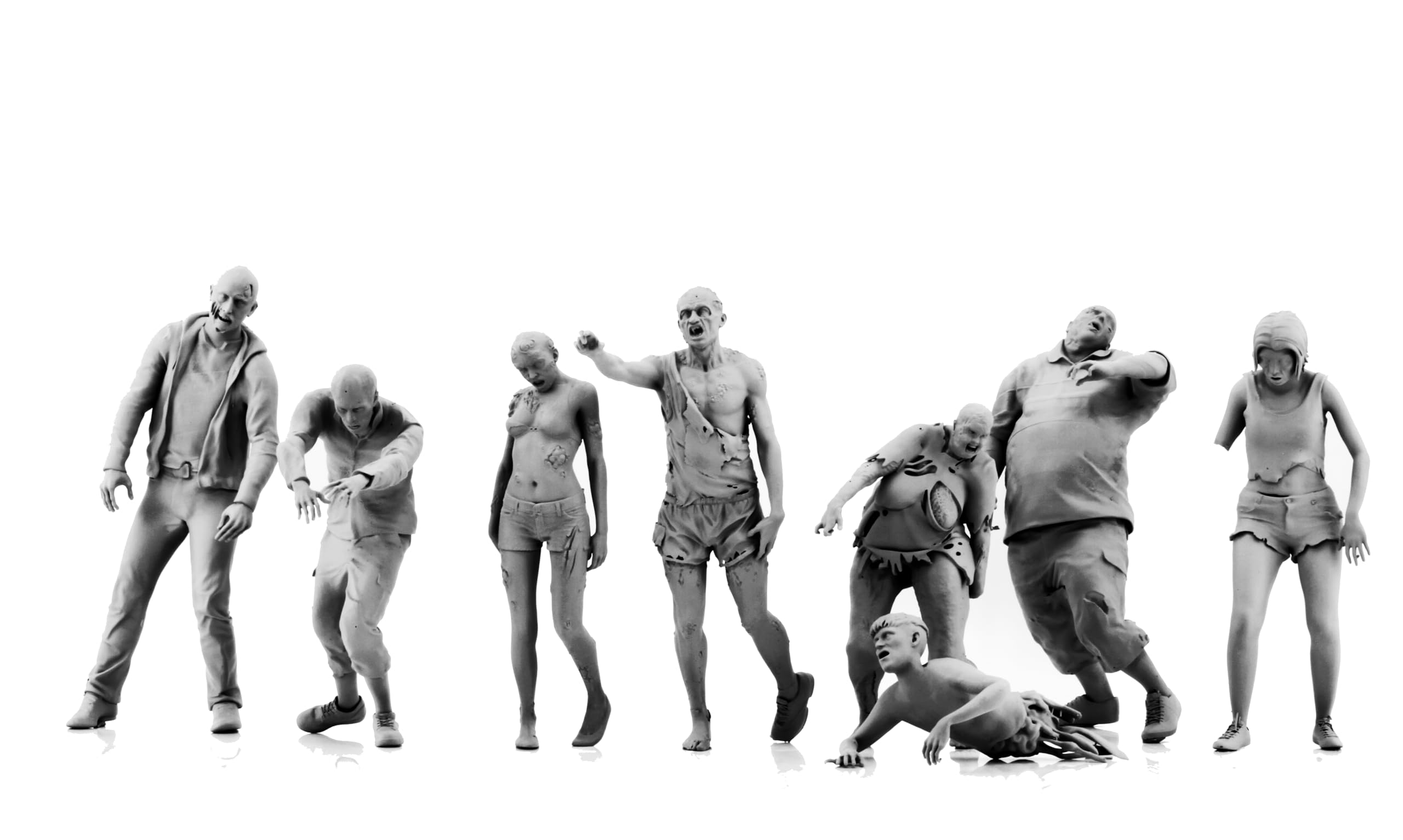 Resin Realities THE ZOMBIE ゾンビ　ガレージキット Resin Realities THE ZOMBIE ゾンビ ガレージキット Resin Realities