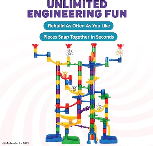 Miniatura 4 de Juguete translúcido Marble Genius 85 piezas  15 canicas de vidrio