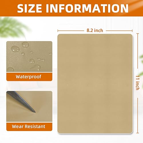 Miniatura 21 de Cinta de reparación de cuero, parche de reparación de cuero autoadhesivo para sofá, muebles, sofás, asientos de automóvil, kit avanzado de Café