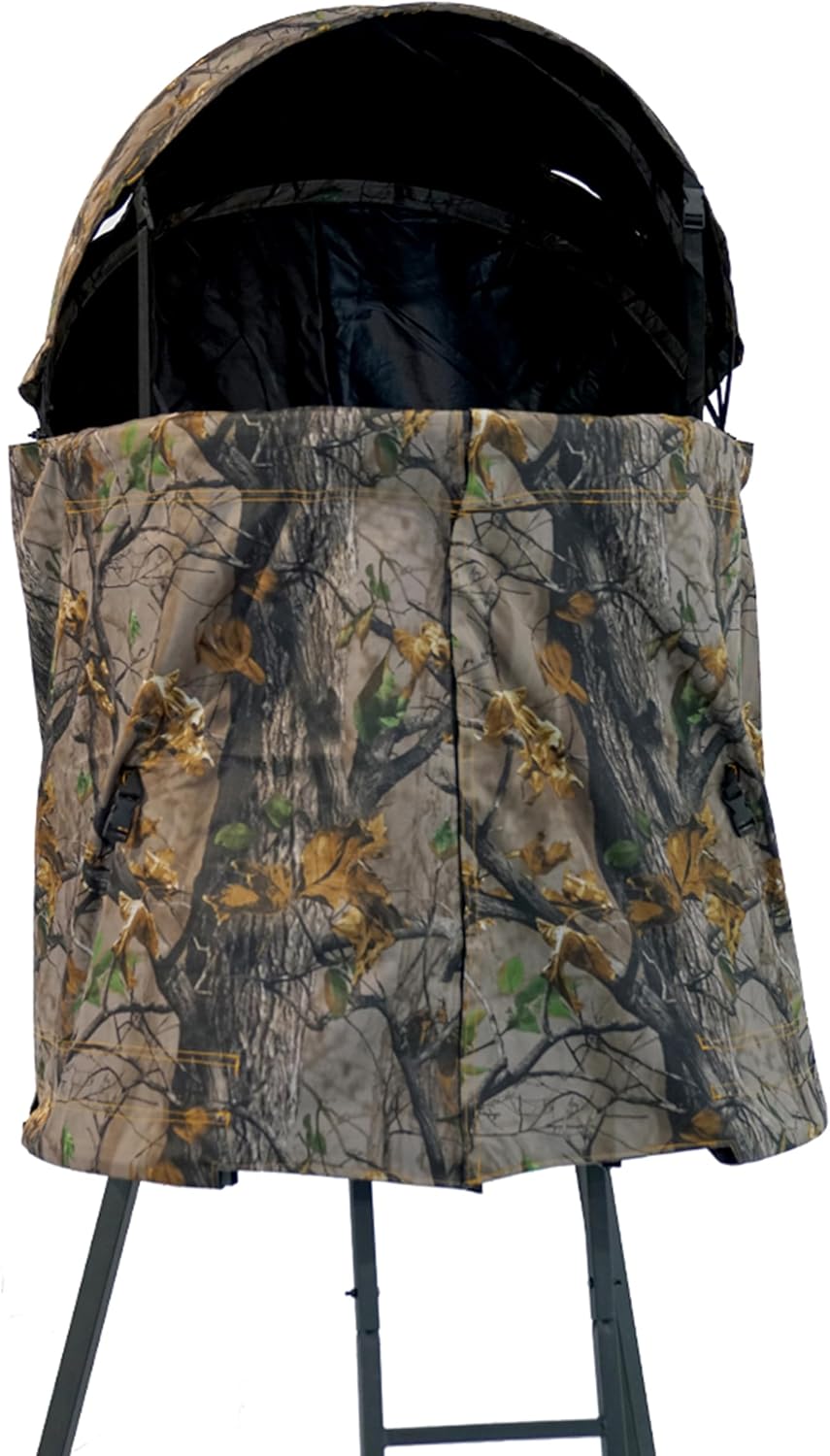 Big Game Cover-All Blind Whitetail Deer Elk Mule Above Hunting Outdoors Camo Pattern Kit for Apex Treestand