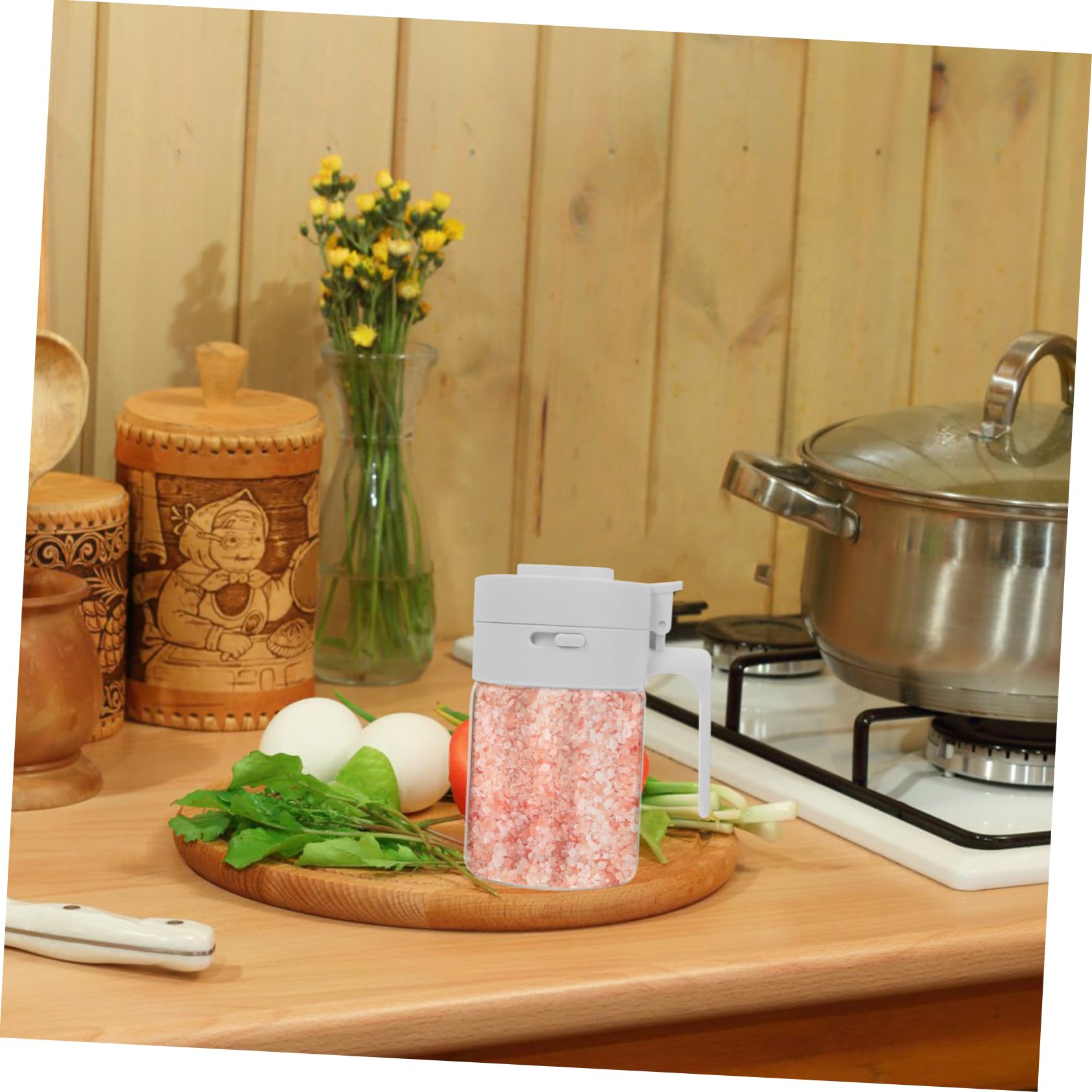 PRETYZOOM 3piezas Botella De Especias Para Cocina Dispensador De y Pimienta Contenedor De Condimentos Para Almacenamiento De Sazonadores y Especias De Limpiar y Reutilizable
