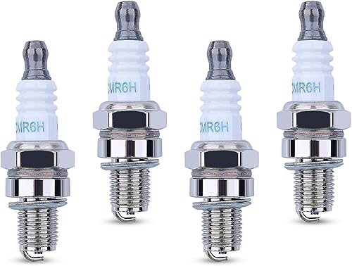 AUMEL CMR6H - Bujías estándar de repuesto para NGK CMR6H Stihl FS90 FS100 FS110 FS40 FS50 FS56 HL90 HT100 KM90 BR500 para Husqvarna 150BT 355 0BT
