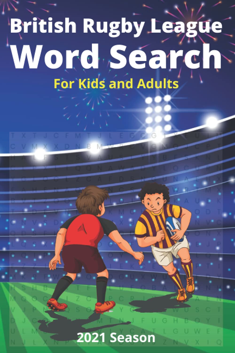 British Rugby League Word Search for Kids and Adults: Covering the Super League, Championship and League 1