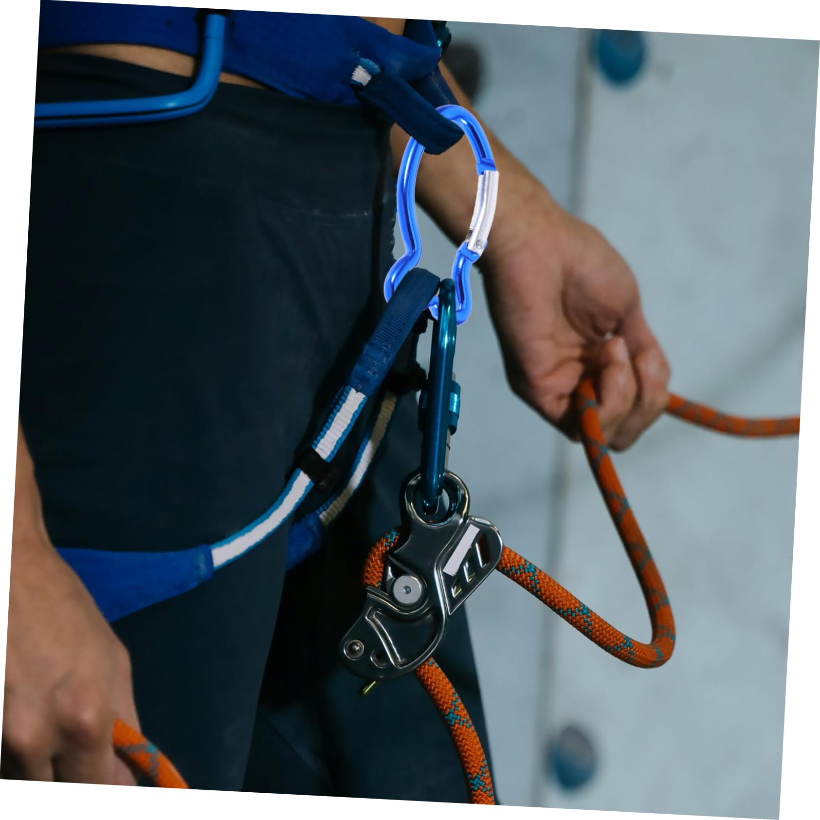 UPKOCH Teiliges Fischform Karabiner Clips Für Camping Leichtgewichtige Sicherheits Haken Für Outdoor Aktivitäten Zum Aufhängen Von Rucksack Schlüssel Und Ausrüstung