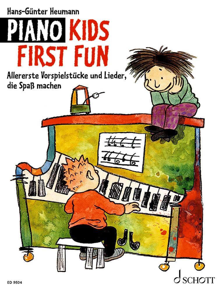 Piano Kids First Fun: Allererste Vorspielstücke und Lieder, die Spaß machen. Klavier. Spielbuch.