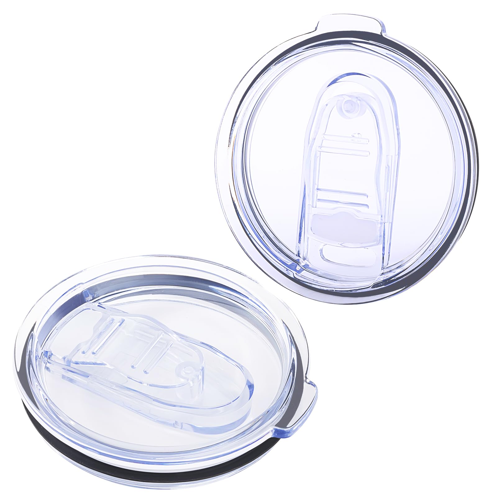 Press-in Lid - Compatible with Hydro Flask coffee lid, All Around Tumbler 20,16 oz and 12 oz Outdoor Kitchen Tumbler. Pack of 2.