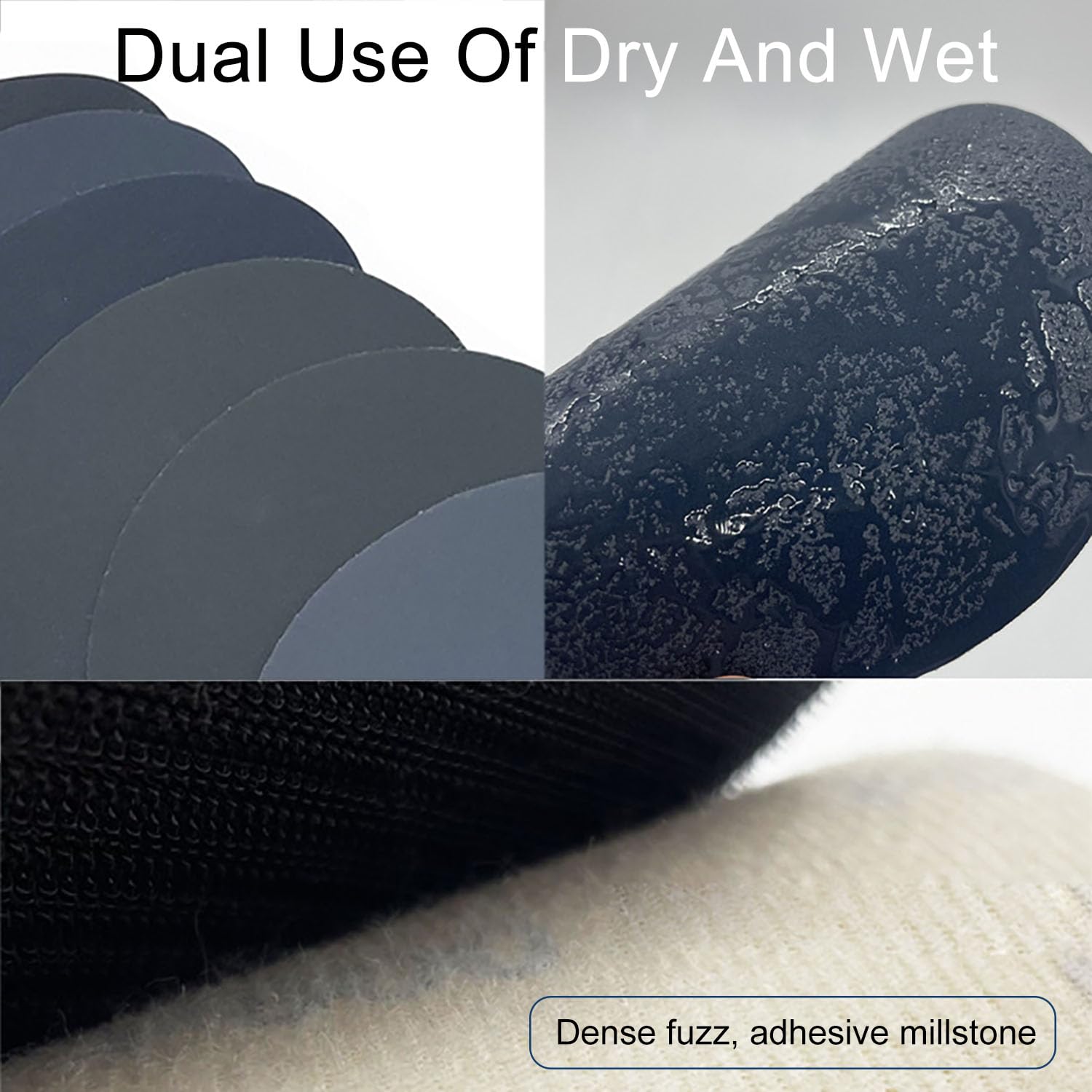 Set 24 Dischi Abrasivi Con Velcro 125 Mm, Grana 1000-5000, Carta Vetrata Umido/secco Per Levigatrice Orbitale, Per Metallo, Legno, Auto E Pietra, Senza Fori
