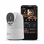 Trueview 3MP WiFi Robot Camera | Baby Monitoring & Home Security | Night Vision | AI Motion Tracking | 360° Pan Tilt | Two-Way Talk | Alexa | T18296S