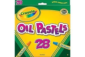 Crayola Oil Pastels (Set of 28): Vibrant and Artistic Expression at Your Fingertips