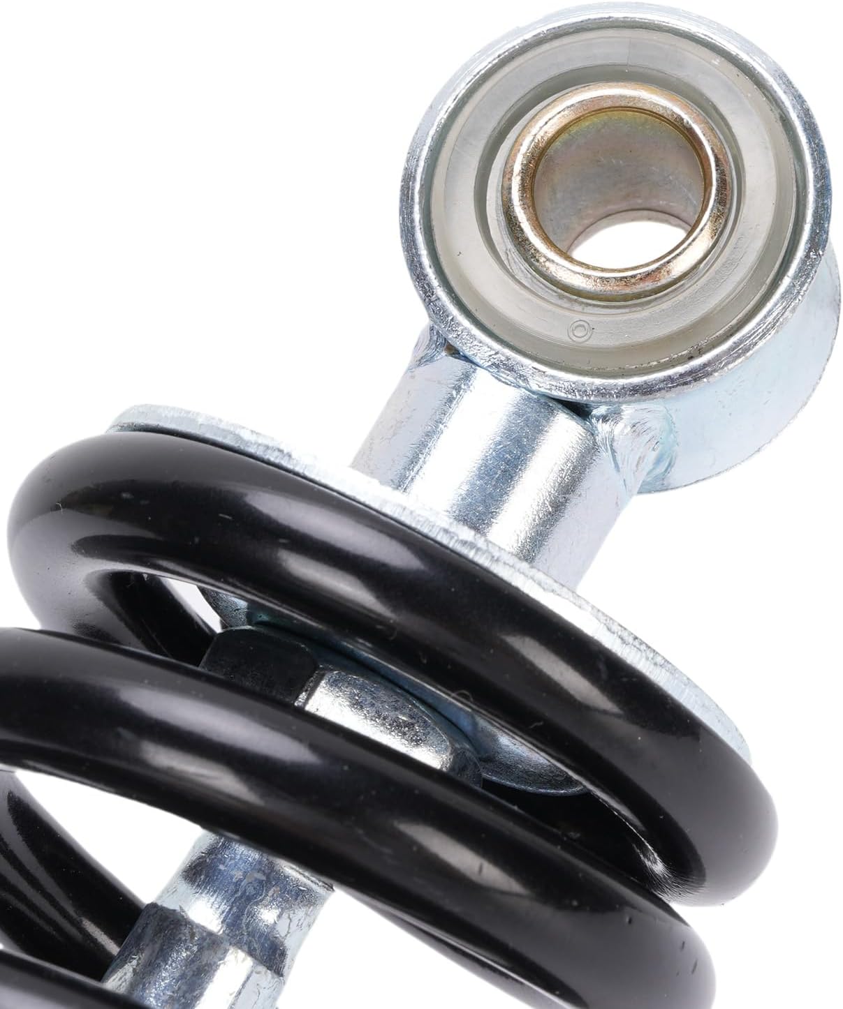 Rear Shock Suspension Spring, Shock Absorber 200mm Hole Distance 10mm Hole Dia Adjustable Damping for 50ml 70ml 90ml Quad ATV Go Kart Electric Scooter