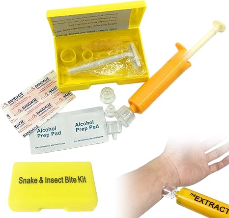 Bug Bite Suction Tool Poison Remover Bite Extractor Tool for Camping and Hiking