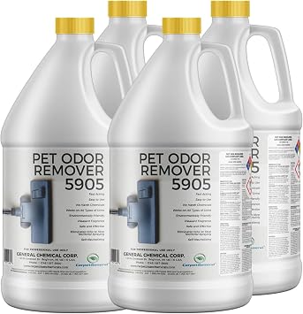 5905 Professional Pet Stain and Odor, 4 Gallon Case
