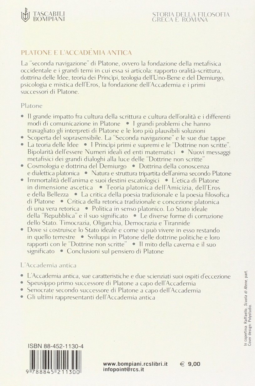 Storia della filosofia greca e romana. Platone e l'Accademia antica (Vol. 3)